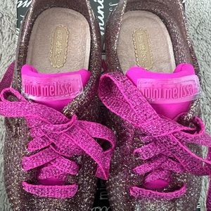 Mini Melissa NWT girls tennis shoes size 9 toddler